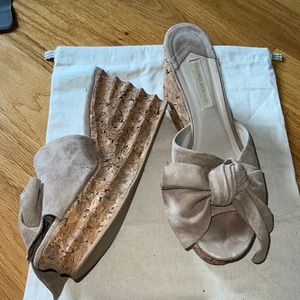 Paloma Barceló wedge platform sandal heels